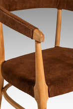 Load image into Gallery viewer, Mid-Century Modern Bentwood Lounge Chair / Armchair in Suede &amp; Maple in the Manner of Lawrence Peabody / Thonet, USA, c. 1950s-ABT Modern

