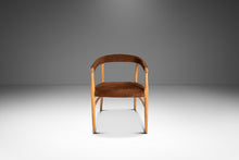 Load image into Gallery viewer, Mid-Century Modern Bentwood Lounge Chair / Armchair in Suede &amp; Maple in the Manner of Lawrence Peabody / Thonet, USA, c. 1950s-ABT Modern

