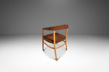 Load image into Gallery viewer, Mid-Century Modern Bentwood Lounge Chair / Armchair in Suede &amp; Maple in the Manner of Lawrence Peabody / Thonet, USA, c. 1950s-ABT Modern
