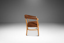Load image into Gallery viewer, Mid-Century Modern Bentwood Lounge Chair / Armchair in Suede &amp; Maple in the Manner of Lawrence Peabody / Thonet, USA, c. 1950s-ABT Modern
