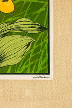 Load image into Gallery viewer, Mid-Century Modern Boho Chic 18/65 Framed &amp; Signed Lithograph Print of a Lady's Slipper Orchid by John Cook, USA, c. 1960s-ABT Modern
