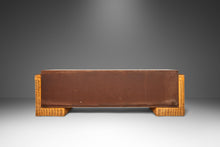 Load image into Gallery viewer, Mid-Century Modern Boho Chic Unique Long Dresser / Case Piece / Sideboard with Rattan Base, c. 1980s-ABT Modern
