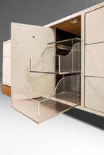 Load image into Gallery viewer, Mid-Century Modern Boho Chic Unique Long Dresser / Case Piece / Sideboard with Rattan Base, c. 1980s-ABT Modern
