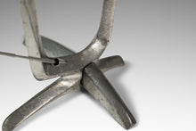 Load image into Gallery viewer, Mid-Century Modern Brutalist Candlestick Holder in Solid Aluminum Attributed to Matthew Hilton, United Kingdom, c. 1980s-ABT Modern
