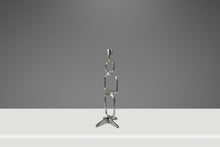 Load image into Gallery viewer, Mid-Century Modern Brutalist Candlestick Holder in Solid Aluminum Attributed to Matthew Hilton, United Kingdom, c. 1980s-ABT Modern
