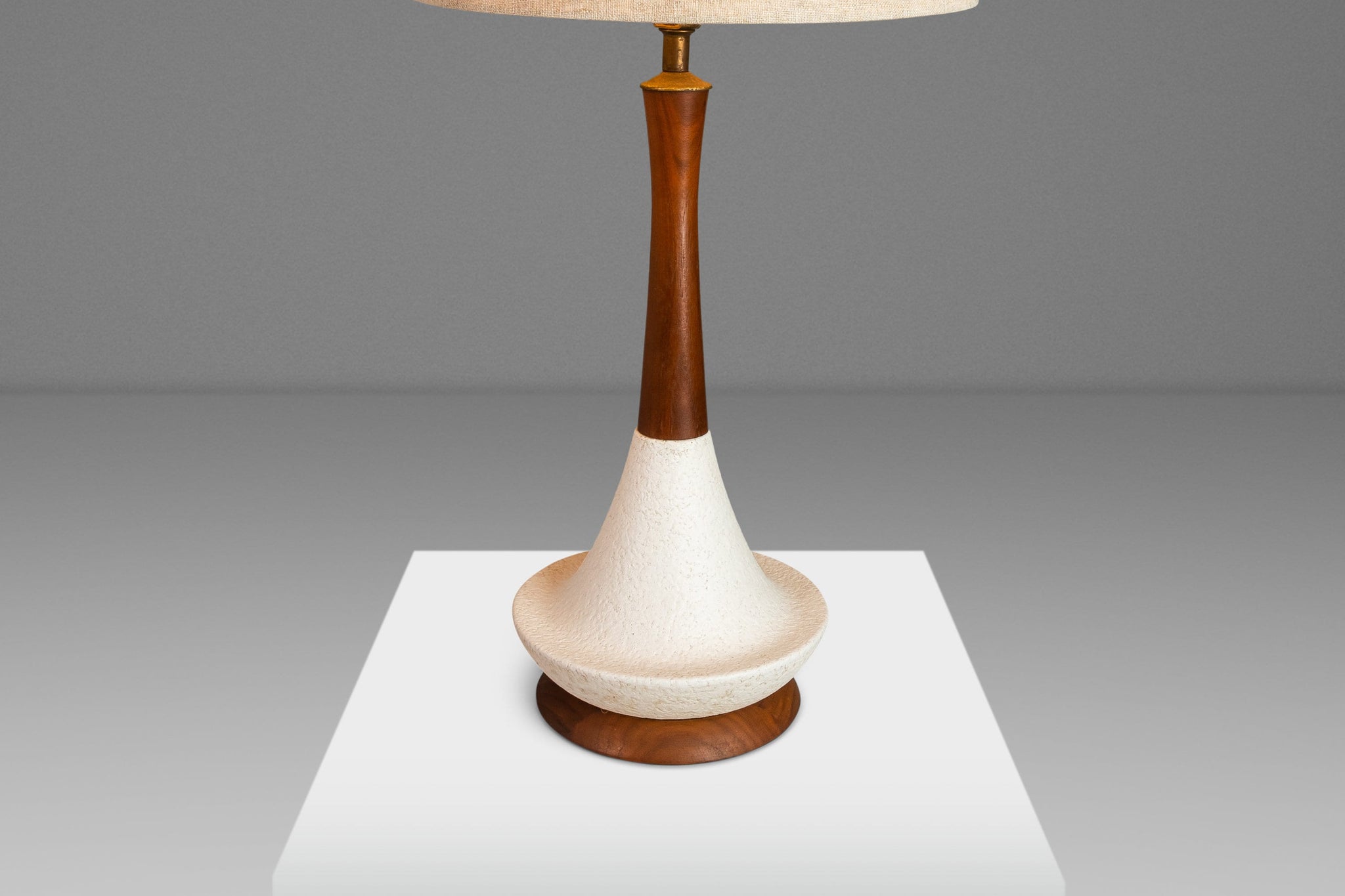 Vintage mid century ceramic fashion lamps