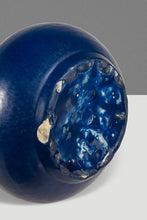 Load image into Gallery viewer, Mid-Century Modern Contemporary Oversized Powder-Blue-Glazed Studio Craft Ceramic Vase, USA, c. 1980s-ABT Modern
