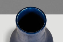 Load image into Gallery viewer, Mid-Century Modern Contemporary Oversized Powder-Blue-Glazed Studio Craft Ceramic Vase, USA, c. 1980s-ABT Modern
