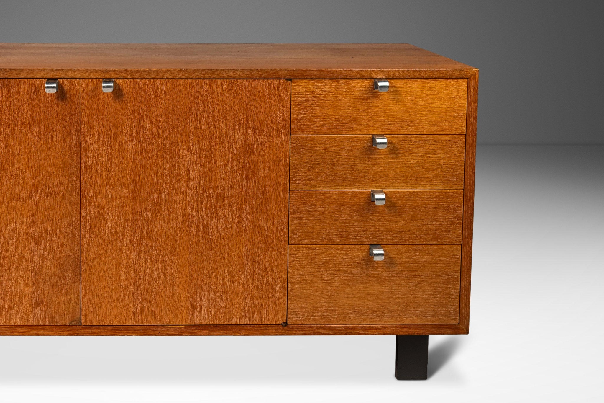 Mid-Century Modern Credenza / Cabinet in Oak by George Nelson for Herm