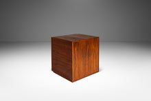 Load image into Gallery viewer, Mid-Century Modern Cube Brutalist End Table / Pedestal in Walnut by Jack Cartwright for Founders, USA, c. 1960-ABT Modern
