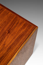 Load image into Gallery viewer, Mid-Century Modern Cube Brutalist End Table / Pedestal in Walnut by Jack Cartwright for Founders, USA, c. 1960-ABT Modern
