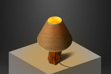 Load image into Gallery viewer, Mid-Century Modern Cypress Knee Table Lamp in Solid Florida Bald Cypress, USA, c. 1960s-ABT Modern
