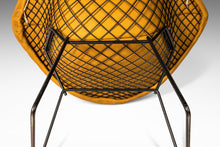 Load image into Gallery viewer, Mid-Century Modern &quot;Diamond&quot; Chair in New Italian Leather by Harry Bertoia for Knoll, USA, c. 1960s-ABT Modern
