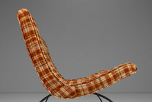 Load image into Gallery viewer, Mid-Century Modern Early Scoop Chair in Original Woolen Plaid Fabric by Milo Baughman for Thayer Coggin, USA, c. 1950s-ABT Modern
