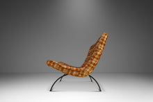 Load image into Gallery viewer, Mid-Century Modern Early Scoop Chair in Original Woolen Plaid Fabric by Milo Baughman for Thayer Coggin, USA, c. 1950s-ABT Modern
