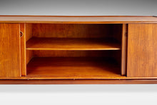 Load image into Gallery viewer, Mid-Century Modern &quot;Floating&quot; Sideboard / Credenza in Teak by Arne Hovmand-Olsen for Mogens Kold, Denmark, c. 1960s-ABT Modern
