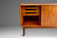 Load image into Gallery viewer, Mid-Century Modern &quot;Floating&quot; Sideboard / Credenza in Teak by Arne Hovmand-Olsen for Mogens Kold, Denmark, c. 1960s-ABT Modern
