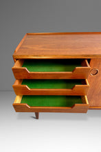 Load image into Gallery viewer, Mid-Century Modern &quot;Floating&quot; Sideboard / Credenza in Teak by Arne Hovmand-Olsen for Mogens Kold, Denmark, c. 1960s-ABT Modern
