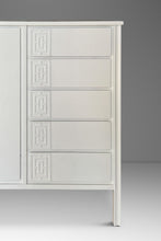 Load image into Gallery viewer, Mid-Century Modern Gentlemen&#39;s Dresser / Chest of Drawers in Walnut by Dixie, USA, c. 1960s-ABT Modern
