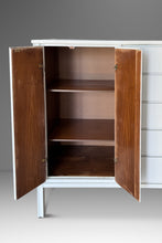 Load image into Gallery viewer, Mid-Century Modern Gentlemen&#39;s Dresser / Chest of Drawers in Walnut by Dixie, USA, c. 1960s-ABT Modern
