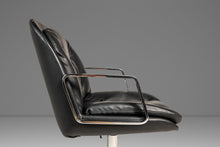 Load image into Gallery viewer, Mid-Century Modern High-Stance Office Chair in Chrome and Vinyl After Charles Pollock, USA, c. 1960's-ABT Modern
