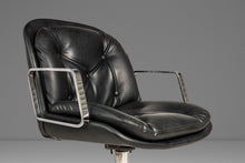 Load image into Gallery viewer, Mid-Century Modern High-Stance Office Chair in Chrome and Vinyl After Charles Pollock, USA, c. 1960's-ABT Modern
