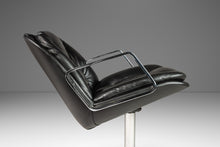 Load image into Gallery viewer, Mid-Century Modern High-Stance Office Chair in Chrome and Vinyl After Charles Pollock, USA, c. 1960&#39;s-ABT Modern
