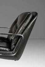 Load image into Gallery viewer, Mid-Century Modern High-Stance Office Chair in Chrome and Vinyl After Charles Pollock, USA, c. 1960&#39;s-ABT Modern
