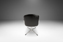 Load image into Gallery viewer, Mid-Century Modern High-Stance Office Chair in Chrome and Vinyl After Charles Pollock, USA, c. 1960&#39;s-ABT Modern
