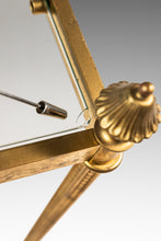 Load image into Gallery viewer, Mid-Century Modern Hollywood Regency End Table / Coffee Table in Brass w/ Glass Top After Maison Bagues, c. 1970&#39;s-ABT Modern

