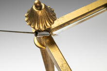 Load image into Gallery viewer, Mid-Century Modern Hollywood Regency End Table / Coffee Table in Brass w/ Glass Top After Maison Bagues, c. 1970&#39;s-ABT Modern
