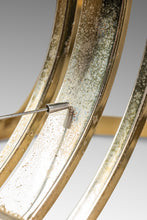 Load image into Gallery viewer, Mid-Century Modern Hollywood Regency Patinaed Coffee Table in Brass w/ Glass Top in the Manner of Milo Baughman, USA, c. 1980s-ABT Modern
