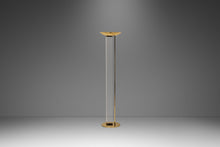 Load image into Gallery viewer, Mid-Century Modern Hollywood Regency "Uplighter" Freestanding Floor Lamp in Brass &amp; Lucite by Fredrick Ramond, USA, c. 1986-ABT Modern
