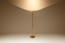 Load image into Gallery viewer, Mid-Century Modern Hollywood Regency "Uplighter" Freestanding Floor Lamp in Brass &amp; Lucite by Fredrick Ramond, USA, c. 1986-ABT Modern
