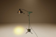 Load image into Gallery viewer, Mid-Century Modern Industrial Patinaed Medical / Surgical 6ft. Floor Lamp by Wilmot Castle, USA, c. 1960s-ABT Modern
