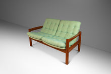 Load image into Gallery viewer, Mid-Century Modern Living Room Set (Loveseat, 2 Lounge Chairs, 2 Ottomans w/ Matching Table) in Teak by Domino Møbler, Denmark, c. 1970&#39;s-ABT Modern
