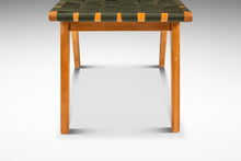 Load image into Gallery viewer, Mid-Century Modern Model 666 Side Chair in Birch &amp; Green Strapping by Jens Risom for Knoll, USA, c. 1950&#39;s-ABT Modern
