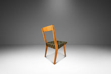 Load image into Gallery viewer, Mid-Century Modern Model 666 Side Chair in Birch &amp; Green Strapping by Jens Risom for Knoll, USA, c. 1950&#39;s-ABT Modern
