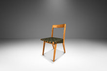 Load image into Gallery viewer, Mid-Century Modern Model 666 Side Chair in Birch &amp; Green Strapping by Jens Risom for Knoll, USA, c. 1950&#39;s-ABT Modern
