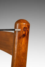Load image into Gallery viewer, Mid-Century Modern Patinaed Armchair in Solid Oak in the Manner of Arthur Umanoff, USA, c. 1960s-ABT Modern
