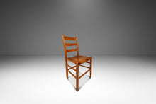 Load image into Gallery viewer, Mid-Century Modern Patinaed Armchair in Solid Oak in the Manner of Arthur Umanoff, USA, c. 1960s-ABT Modern
