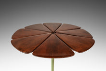 Load image into Gallery viewer, Mid-Century Modern &quot;Petal&quot; End or Side Table in Walnut &amp; Steel by Richard Schultz for Knoll International, USA, c. 1960s-ABT Modern
