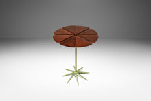 Load image into Gallery viewer, Mid-Century Modern &quot;Petal&quot; End or Side Table in Walnut &amp; Steel by Richard Schultz for Knoll International, USA, c. 1960s-ABT Modern
