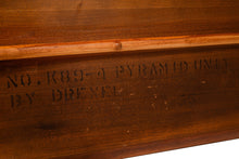 Load image into Gallery viewer, Mid-Century Modern Profile Pyramidal Bookshelf / Étagère / Room Divider in Walnut by John Van Koert for Drexel, USA, c. 1950&#39;s-ABT Modern
