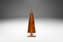 Load image into Gallery viewer, Mid-Century Modern Profile Pyramidal Bookshelf / Étagère / Room Divider in Walnut by John Van Koert for Drexel, USA, c. 1950&#39;s-ABT Modern
