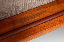 Load image into Gallery viewer, Mid-Century Modern "Roxinho" Sling Lounge Chair in Leather &amp; Teak by Michel Arnoult for Mobilia Cotemporânea, Argentina, c. 1970s-ABT Modern
