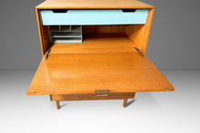 Load image into Gallery viewer, Mid-Century Modern Secretary Desk / Gentlemen&#39;s Dresser / Chest of Drawers by Raymond Loewy for Mengel, USA, c. 1960s-ABT Modern
