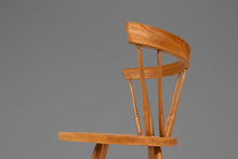Load image into Gallery viewer, Mid-Century Modern Shaker Side Spindle Chair in Solid Oak After George Nakashima for Knoll, USA, c. 1960s-ABT Modern
