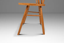 Load image into Gallery viewer, Mid-Century Modern Shaker Side Spindle Chair in Solid Oak After George Nakashima for Knoll, USA, c. 1960s-ABT Modern
