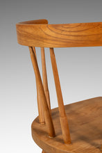 Load image into Gallery viewer, Mid-Century Modern Shaker Side Spindle Chair in Solid Oak After George Nakashima for Knoll, USA, c. 1960s-ABT Modern
